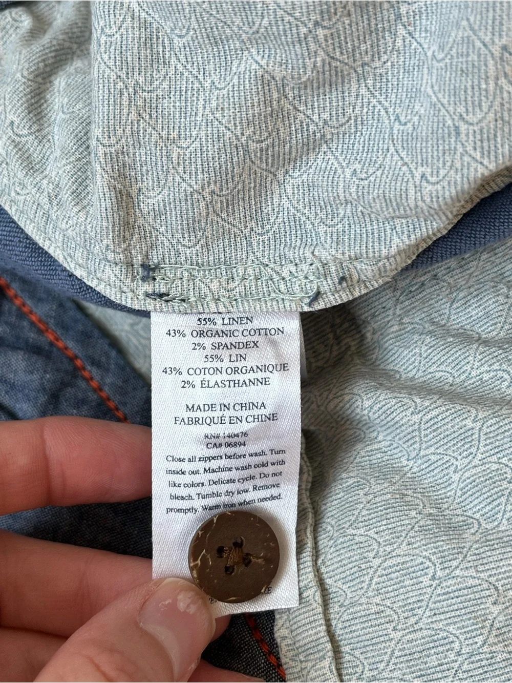 Faherty Tradewinds Linen Cotton Stretch Shorts 7.5